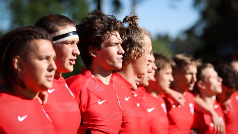 Матч 10 тура Чемпионата по регби среди молодежных команд