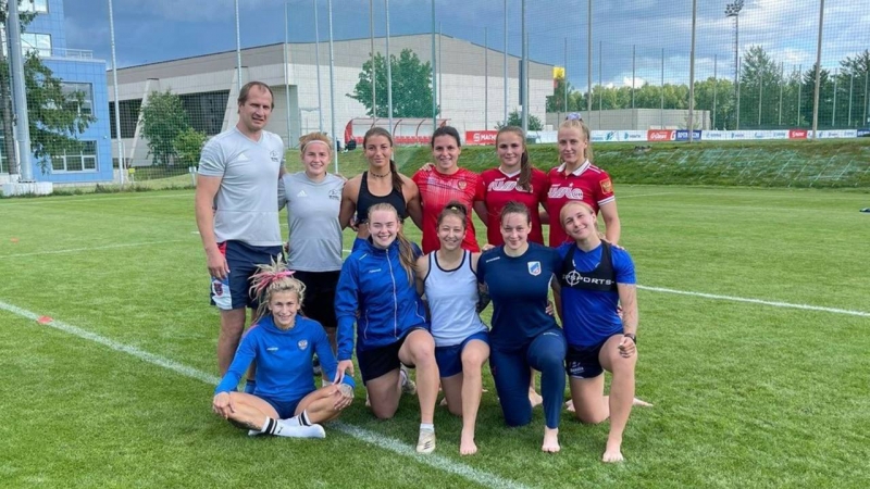 Сборы женской сборной по регби-7