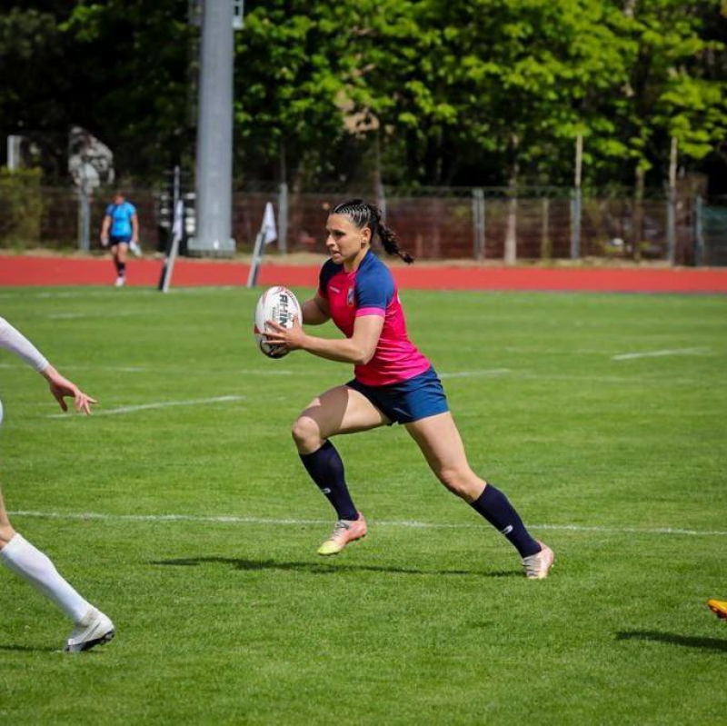 Игрок женской команды ВВА-Подмосковье в Китае!