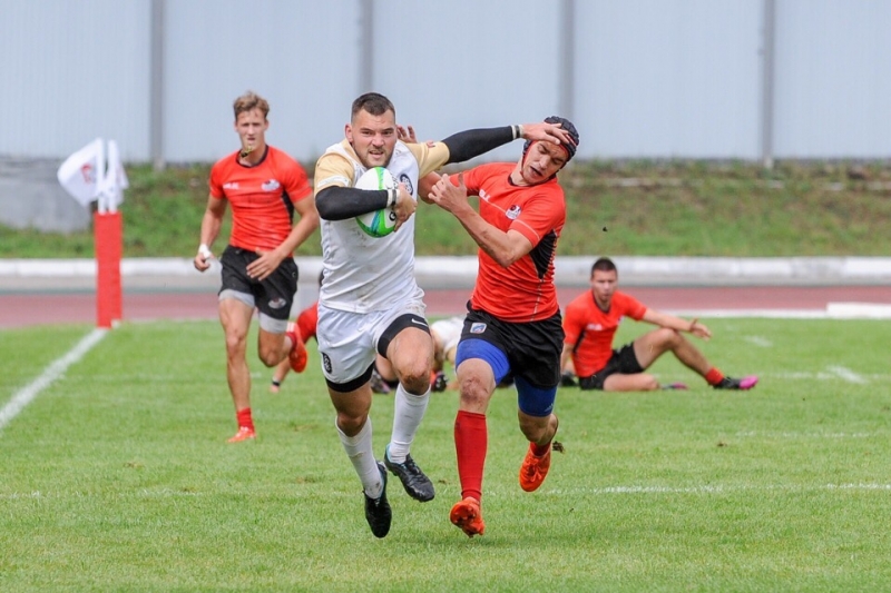 2 место в III туре чемпионата России по регби-7
