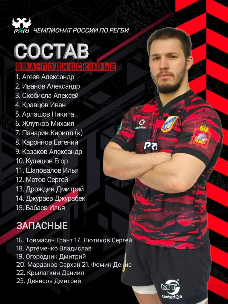 Состав команды &laquo;ВВА-Подмосковье &raquo;