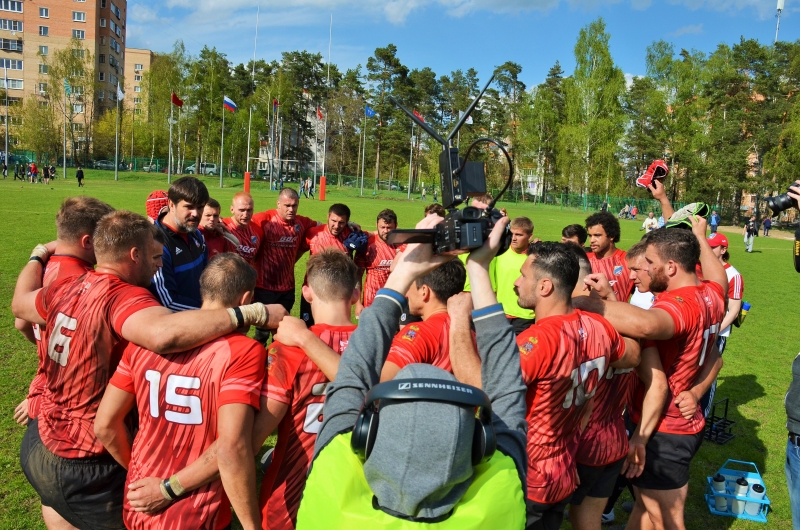 Итоги первой домашней игры ВВА-Подмосковье на Чемпионате России по регби 2019