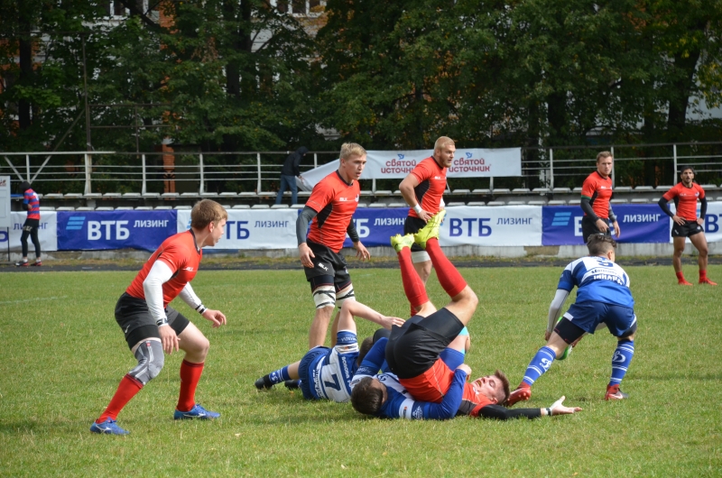 Итоги первого игрового дня Кубка России по регби-7