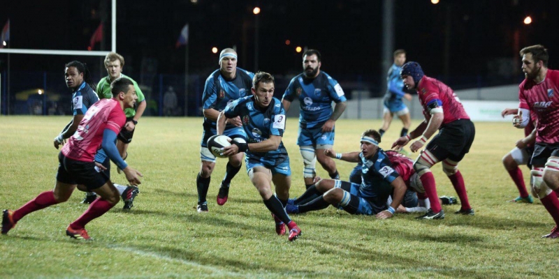 Поражение в 1/2 финала чемпионата России по регби